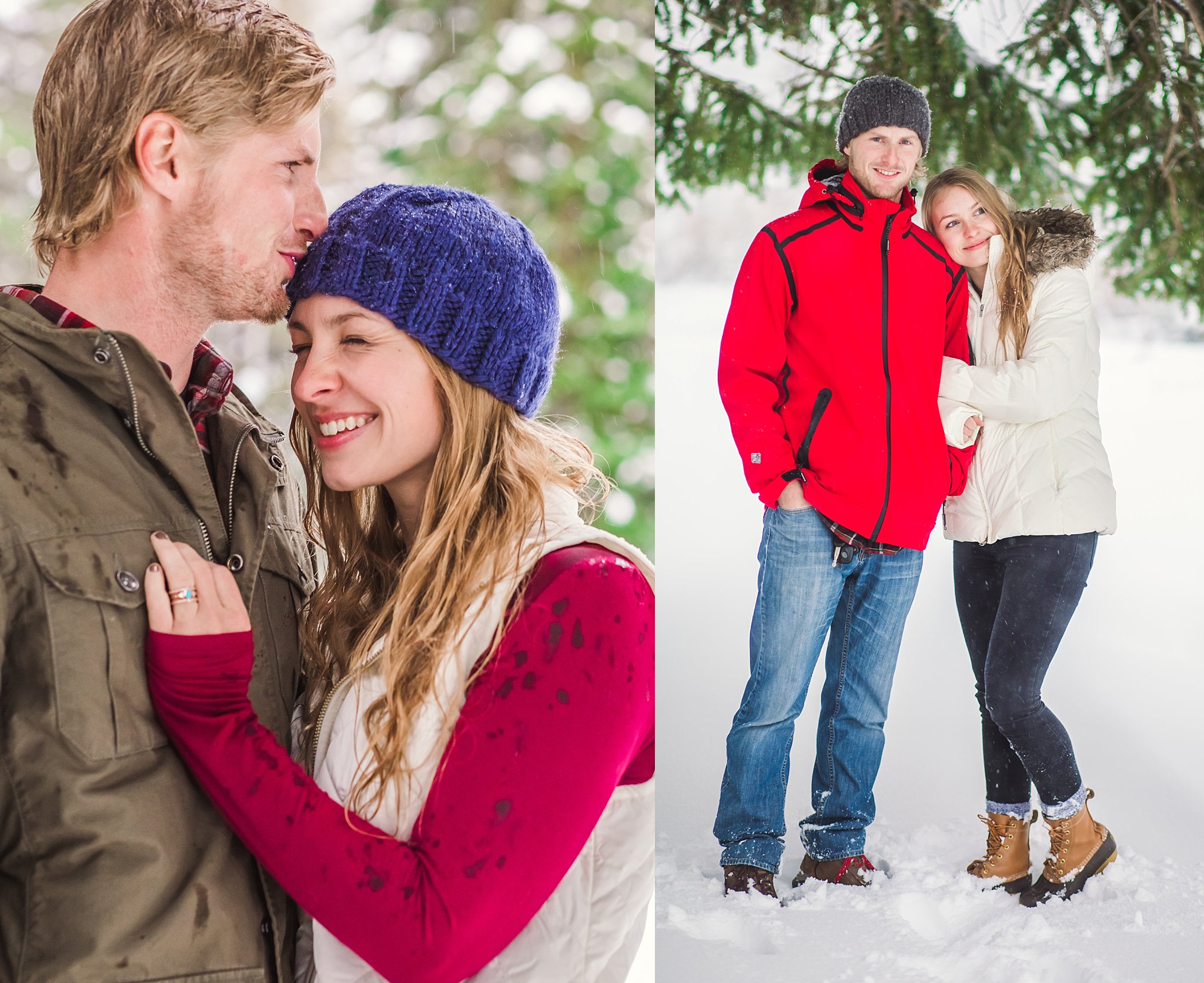 Salt Lake City,couple,engagement,friends,love,snow,winter,